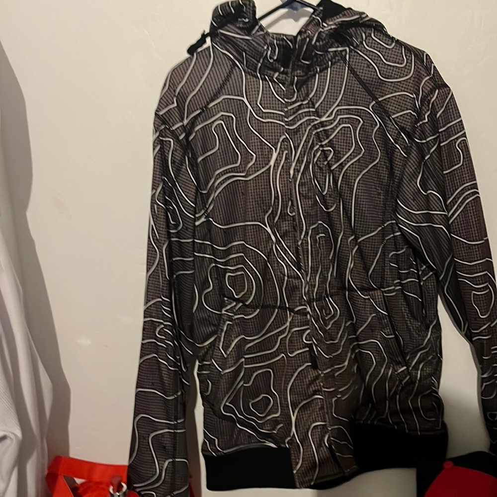 Empire zip up hoodie grey-ish color